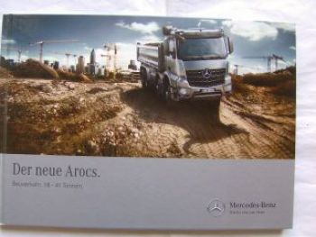 Mercedes Benz Arocs Bauverkehr 18-41 Tonnen Buch Juli 2012