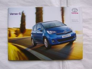 Toyota Verso-S Februar 2013 +Preisliste NEU