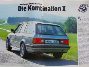 Off Road 8/1989 Toyota 4Runner,Audi V8,BMW 325iX Touring E30,