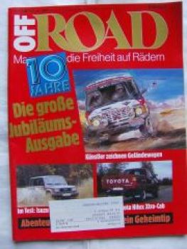 Off Road 2/1988 10 Jahre Ausgabe