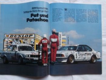 sport auto 6/1985 300E W124 vs. 190E 2.3-16 W201, Ferrari GTO,