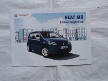 Seat Mii Edition Nightblue April 2013 NEU