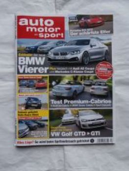 ams 13/2013 Porsche 911 GT3 (991),VW Golf VII GTI vs. GTD,