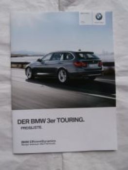 316i-335i +xDrive,316d-330d +320d EDE F31 Touring Juli 2013