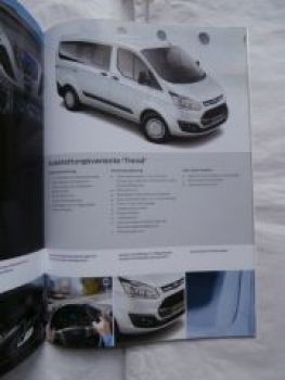 Ford Tourneo Custom Trend Limited Prospekt Januar 2013