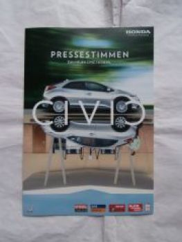 Honda Civic 1.6 Diesel Pressestimmen März 2013 NEU