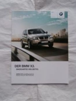 X3 xDrive20i 28i 35i sDrive180d xDrive20d 30d 35d F25 März 2013