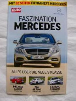 Auto Zeitung Faszination Mercedes E-Klasse Cabrio,CLA45 AMG,E63