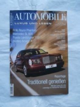 Automobile Luxus & Leben 5/6 2003 Rolls-Royce Phantom,SL 600 BR2