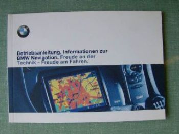 BMW Navigation Betriebsanleitung 4/1999 Rarität