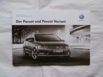 VW Passat +Variant Mdj.2013 24.Januar 2013 NEU