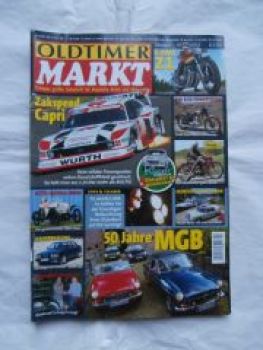 Oldtimer Markt 10/2012 Zakspeed Capri,SIMA Viloet,BMW 7er E32 Ka