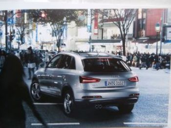 Audi Q3 Typ 8U RS Q3 +exclusive +s line April 2013 NEU
