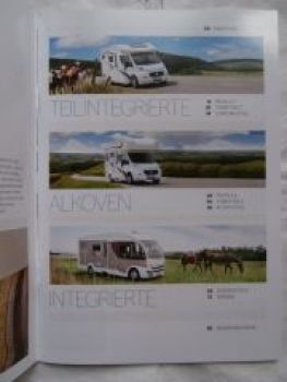 Eura Mobil Saison 2012/13 Teilintegrierte Alkoven Integrierte