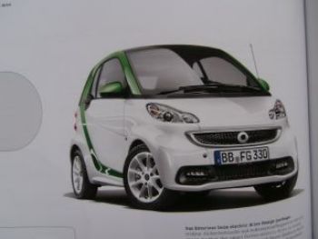 smart fortwo +electric drive +electric bike Dezember 2012