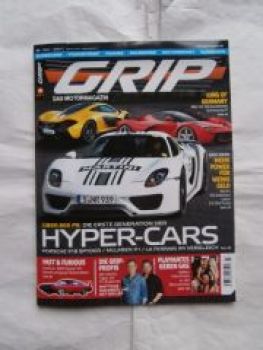 grip Motormagazin 3/2013 Porsche 918 Spyder vs. McLaren P1 vs. L