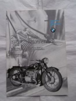 BMW Club-Nachrichten 2/1978 R5 Motorrad