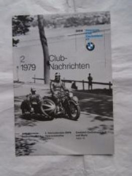 BMW Club-Nachrichten 2/1979 BMW 328 Schicksal in Dänemark,
