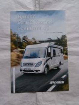 Hymer Van & Exsis-i Premium 50 Juli 2012 Prospekt NEU