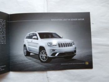 Jeep Grand Cherokee Mai 2013 NEUES Modell Prospekt