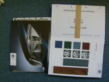 BMW 7er Limousine E65 E66 Facelift Argumenter Mappe 2005