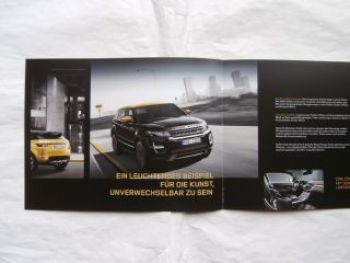 Land Rover Range Rover Evoque Yellow Editon Prospekt März 2013
