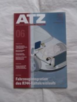 ATZ 6/2006 Fahrzeugintegration des R744-Kältekreislaufs,Hybridfa