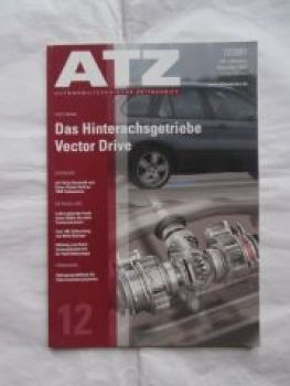 ATZ 12/2007 Hinterachsgetriebe Vector Drive,Peugeot 308