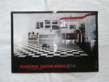 Oldschool Custom Works 2013 Kalender Limited Edition Rarität