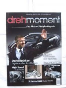 drehmoment Motor Lifestyle Magazin 1/2008 Beckham,C5,C203