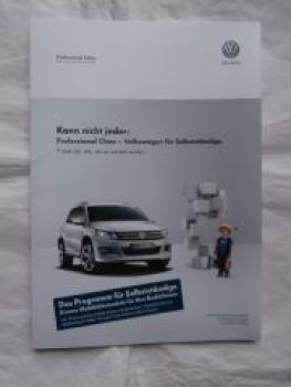 VW Professional Class Prospekt für Selbständige Juni 2013 NEU