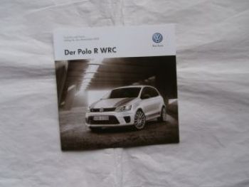 VW Polo R WRC 11.Dezember 2012 NEU