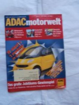 ADAC motorwelt 6/2003 Smart zu gewinnen,Cabrios,