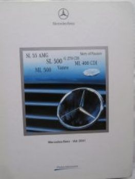 Mercedes Benz IAA 2001 SL55 AMG BR230,ML500,G270CDi,ML400 CDi