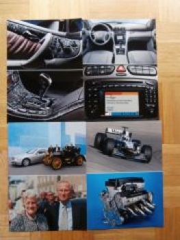 Mercedes Benz Genf 2001 SLK32 AMG,C32 AMG T-Modell W203