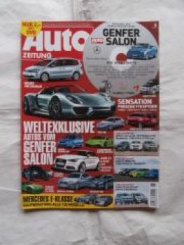 Auto Zeitung 6/2010 Audi S3 vs. 130i E81 vs. Focus RS vs. Golf R