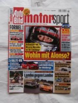 Auto Bild motorsport 18/2007 Murciélago GT1 vs. Gallardo GT3,