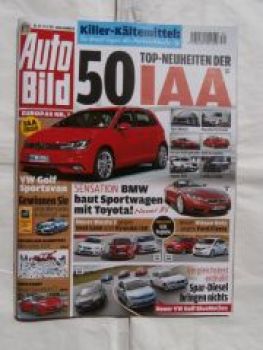 Auto Bild 34/2013 Monza,911 Turbo (991),Corvette C7, GLK Dauerte