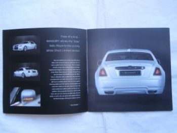 Mansory Rolls-Royce White Ghost Limited Edition Brochure