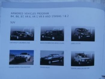 TRANSECO Armored Vehicles Mercedes Benz W222 Prospekt