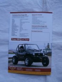 Quadix Buggy 800 2WD 4WD Prospekt 2013 NEU