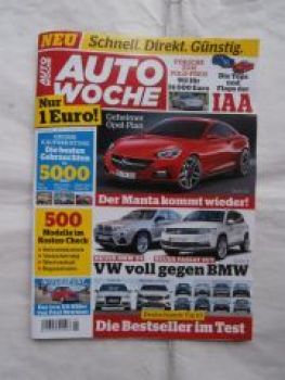 Auto Woche Skoda Octavia vs. Audi A5, X3 F25 vs. Ford Kuga,