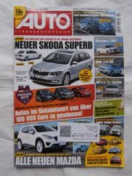 Auto Strassenverkehr 10/2013 Ford Tourneo Custom vs. T5 Multivan