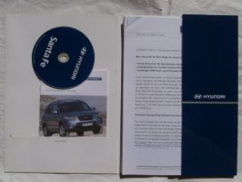 Hyundai Santa Fe Pressemappe 2006 +CD Rarität