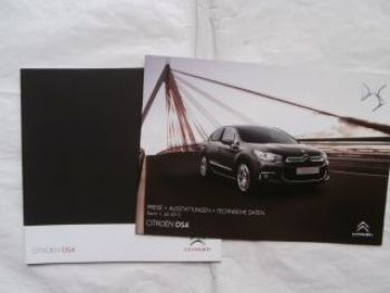 Citroen DS4 Prospekt November 2011 +Preisliste NEU