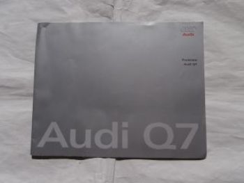Audi Q7 FSI TDI Oktober 2006 Rarität