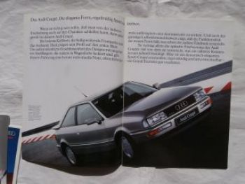 Audi Coupé +20V + quattro November 1990 TypB3