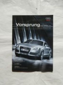 Audi Vorsprung News 2/2006 TT Coupé,Le Mans,R10 TDI,RS4,S6,S8