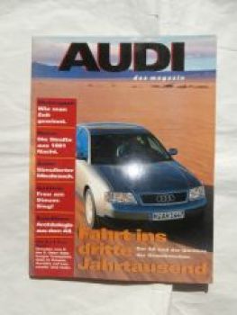Audi das magazin Nr.1 3/1997 Audi A6 Typ4B,quattro,A4 quattro