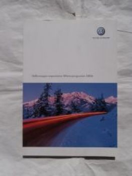 VW exprerience Winterprogramm 2006 Prospekt